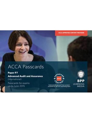 cover image of ACCA P7 Advanced Audit and Assurance (International)
